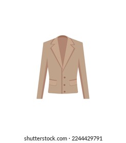 trendy women's jacket and accessories. Vector illustration Eps 10