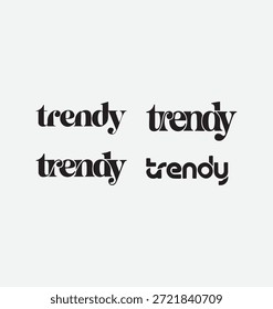 Plantillas escritas de moda ambientadas en un elegante guion de unión con trazos atrevidos y modernos, diseñadas con una tipografía de Vector limpia, perfectas para publicaciones en redes sociales, marcas de moda, carteles, tarjetas de felicitación, diseños de marketing creativos y proyectos de letras contemporáneas