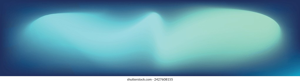 Trendy Y2K aesthetic background with a fluid gradient transition. Abstract light blur, and color gradation. Flat vector illustration isolated on white background.