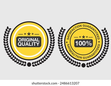 Trendy Yellow Badge - Original, Premium Quality Guaranteed