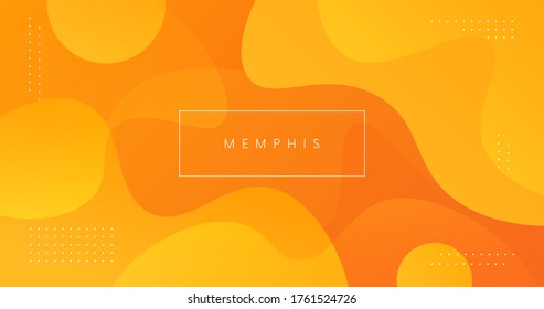 Trendy Yellow Geometric Background. Abstract Summer Backdrop Vector Design.