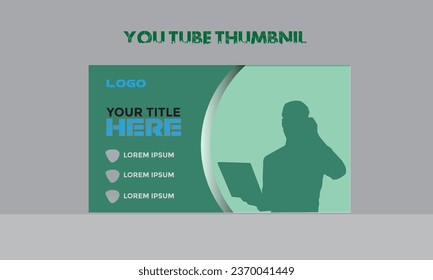 trendy you tube thumbnail design, aesthetic thumbnail design, eye catching thumbnail 