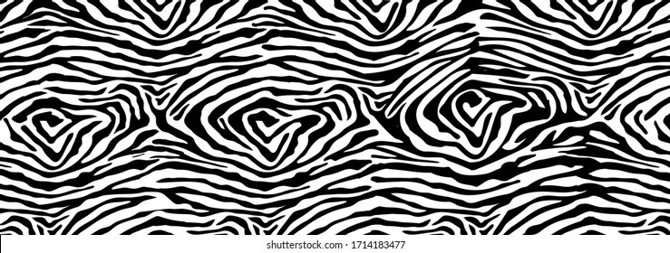 Trendy zebra skin pattern background vector. Animal fur, vector background for Fabric design, wrapping paper, textile and wallpaper.