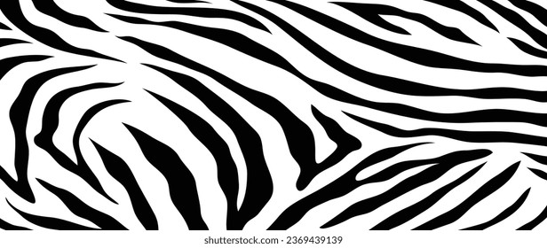 Trendy zebra skin pattern background. Abstract art background vector design with animal skin, doodle. Creative illustration for fabric, prints, cover, wrapping paper, textile and wallpaper.