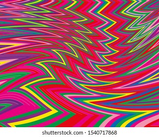 Trendy zigzag, great design for any purposes. Vector card design. Graphic vector. Zigzag pattern background. Trendy stripes pattern. Geometry curve lines pattern. Backdrop dynamic lines. Vintage style