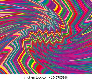 Trendy zigzag, great design for any purposes. Vector card design. Graphic vector. Zigzag pattern background. Trendy stripes pattern. Geometry curve lines pattern. Backdrop dynamic lines. Vintage style