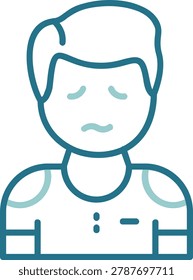 Trepidation Creative Illustration Icon Design