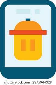 icono de diseño vectorial tresh para descarga. Eps