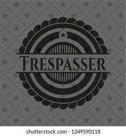 Trespasser realistic dark emblem