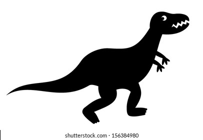 Dinosaur Silhouette Stock Vectors, Images & Vector Art | Shutterstock