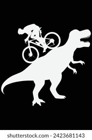 T-Rex Cycling eps cut file for cutting machine svg