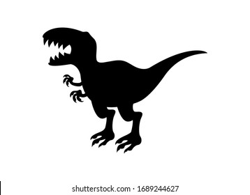 ティラノサウルス シルエット Stock Vectors Images Vector Art Shutterstock