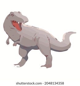 trex dinosaur illustration vector art