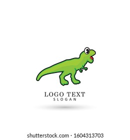 T-Rex & Dinosaur Logo. Symbol & Icon Vector Template.