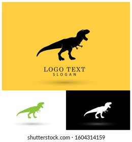 T-Rex & Dinosaur Logo. Symbol & Icon Vector Template.