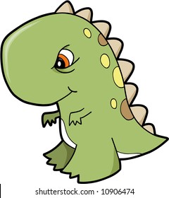T-Rex Dinosaur Vector Illustration