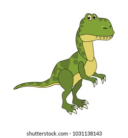 Trex dinosuar cartoon