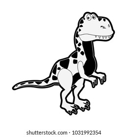 Trex dinosuar cartoon