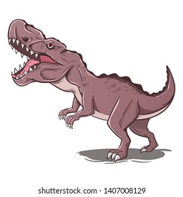 t-rex drawing hand draw vector