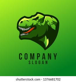 t-rex logo design