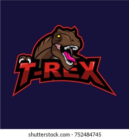 T-Rex Logo Vector Design