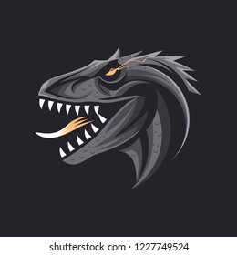 T-Rex - Vector Logo/Icon Mascot Illustration