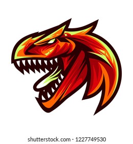 T-Rex - Vector Logo/Icon Mascot Illustration