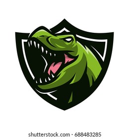 T-Rex  - Vector Logo/Icon Mascot Illustration