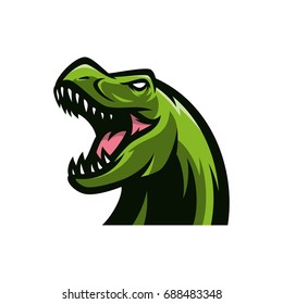 T-Rex  - Vector Logo/Icon Mascot Illustration