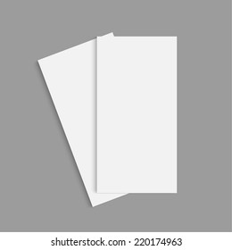 Tri fold brochure design.  mock up. 