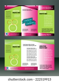 Tri fold brochure template