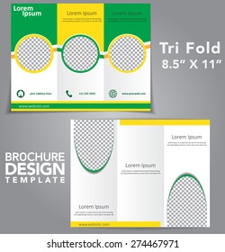 Tri Fold Brochure Vector Design