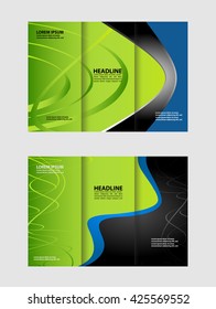 Tri Fold Brochure Vector Design
