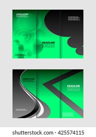 Tri Fold Brochure Vector Design
