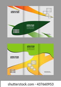 Tri Fold Brochure Vector Design
