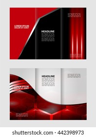 Tri Fold Brochure Vector Design

