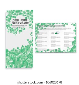 tri fold business brochure template