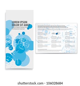 tri fold business brochure template