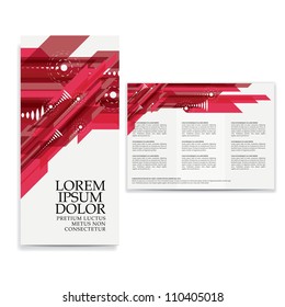 tri fold business brochure template