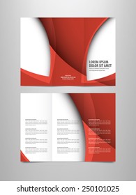 tri fold business brochure template
