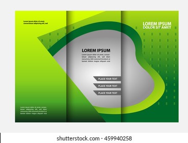 tri fold business brochure template
