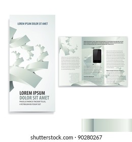 tri fold business brochure template