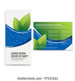 tri fold business brochure template