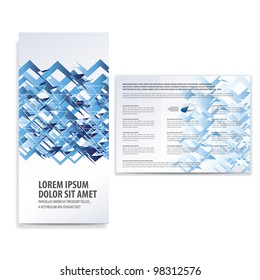 tri fold business brochure template