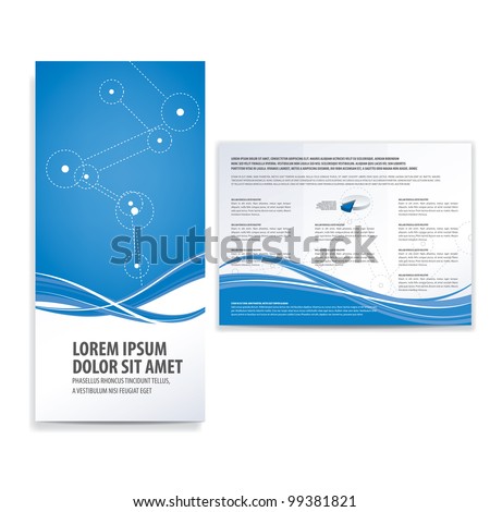 tri fold business brochure template