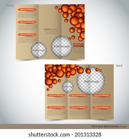 Tri Folder Brochure - Leaflet mock up