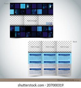 Tri Folder Brochure - Leaflet mock up