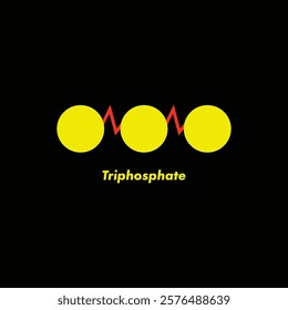 Tri phosphate Scientific Icon Vector Illustration