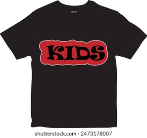 Tri Shirt design black  Red Combination