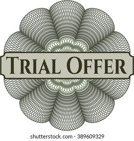 Trial Offer linear rosette